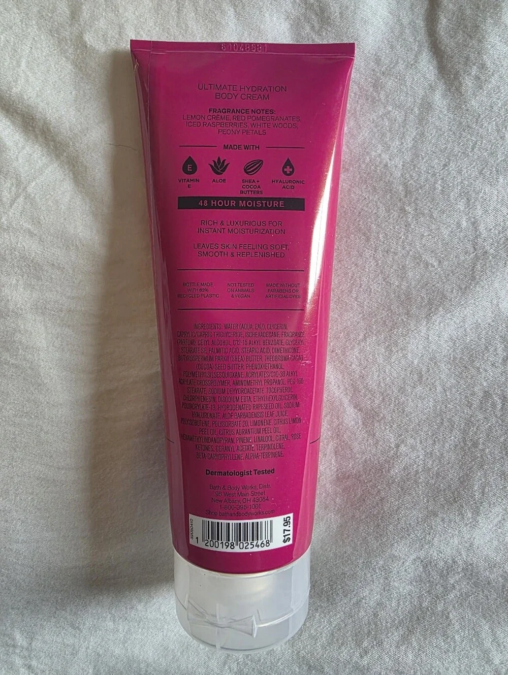 NEW Bath & Body Works Pink Lemon Pomegranate Cream Body Cream